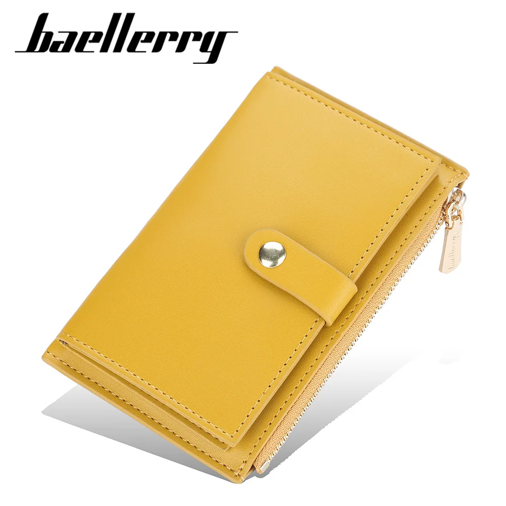 

Брендовые женские кошельки Baellerry из искусственной кожи, женский бумажник, кредитница, Дамский клатч