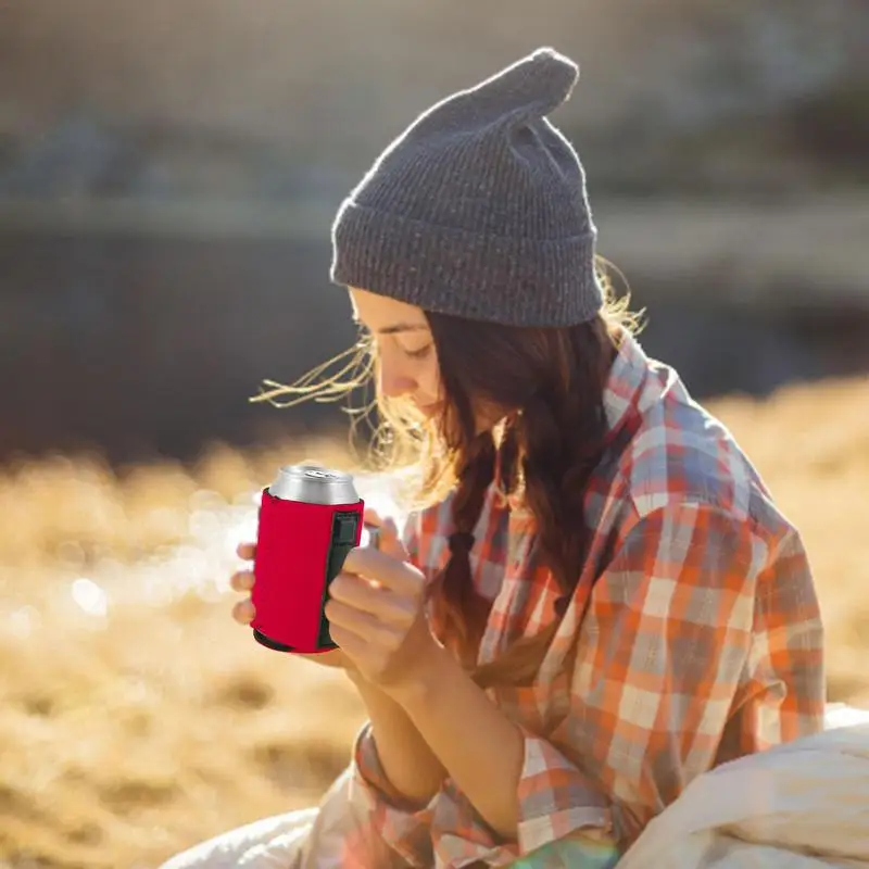 Неопреновый портативный кулер для банок с магнитом мягкая наружная крышка