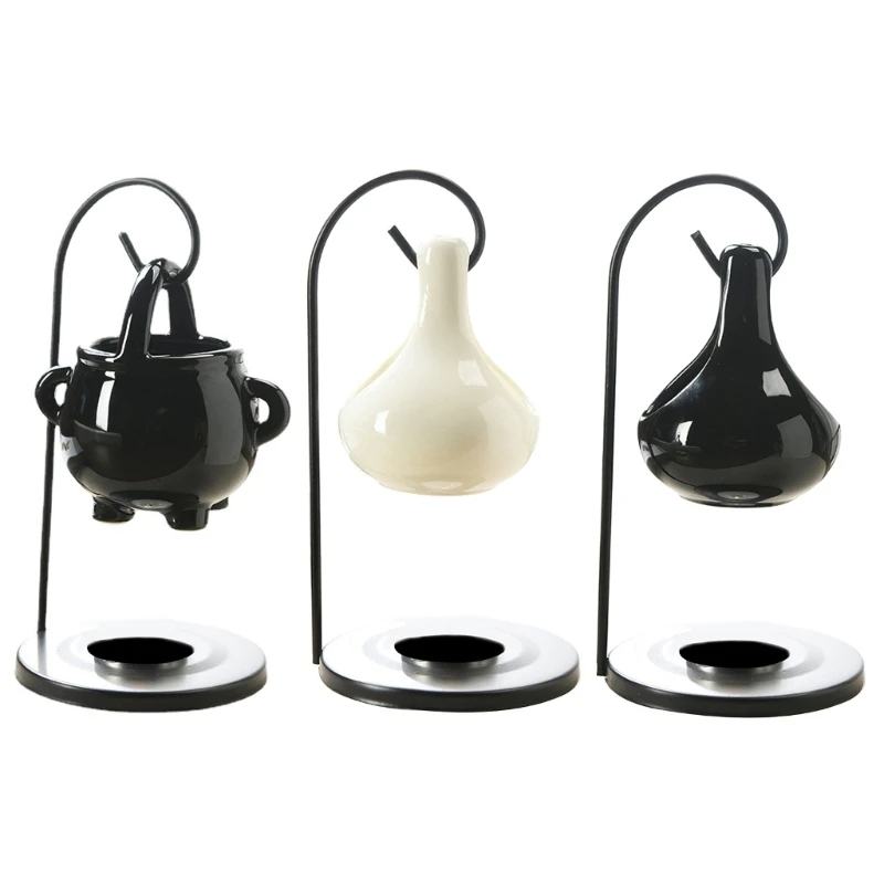 Burners Furnace Warmer Tealight  Holder Diffuser Meditation Gift For Yoga Home Bedroom Decoration
