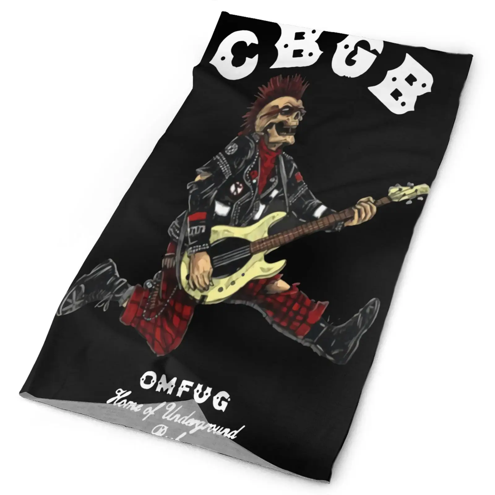 

Cbgb Licensed Official Guitar R Men's Bandana Man Scarf Scarf Women Scarves And Shawls Tactical Equipment Masks Balaclava Mask