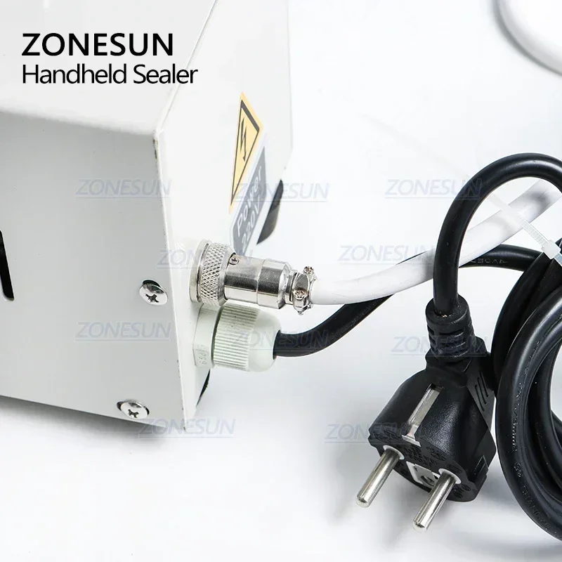 ZONESUN FKR-400A плоскогубцы ручная складная машина портативная для запечатывания