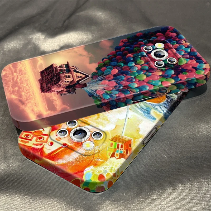 

Disney UP House Phone Case For Xiaomi Mi Poco X5 X4 X3 F5 F4 F3 F2 M5S M5 M4 M3 GT Pro 5G Feilin Film Hard Cover