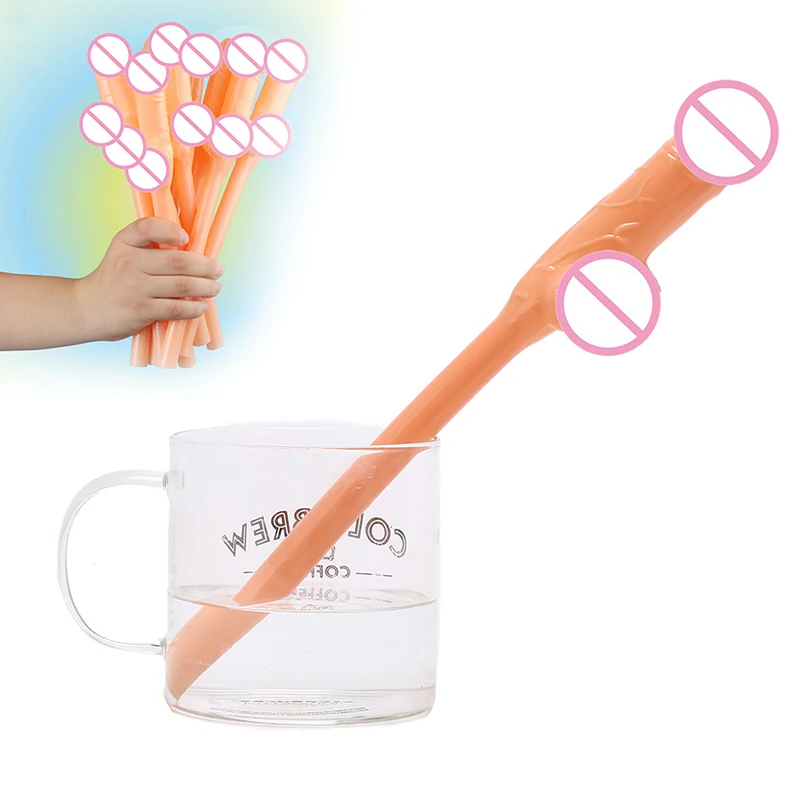 

1x Huge willy straw hen night party girls night out bachelorette bridal plastic
