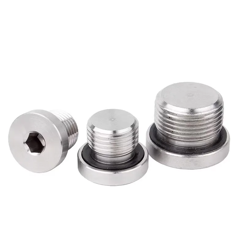 

Шестигранник из нержавеющей стали 304 с фланцевой масляной пробкой M8~M48