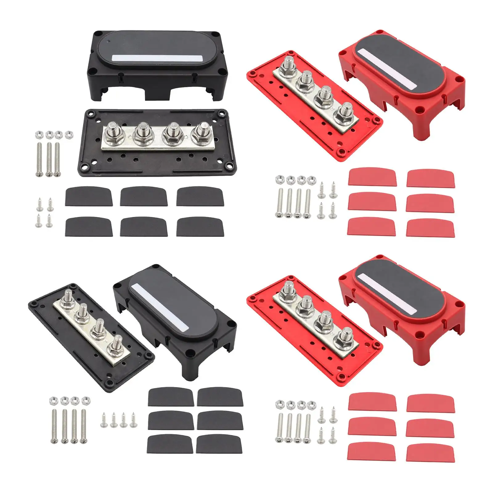 

Блок распределения мощности с 4 гвоздиками, легко устанавливается для автомобилей, лодок, автомобилей