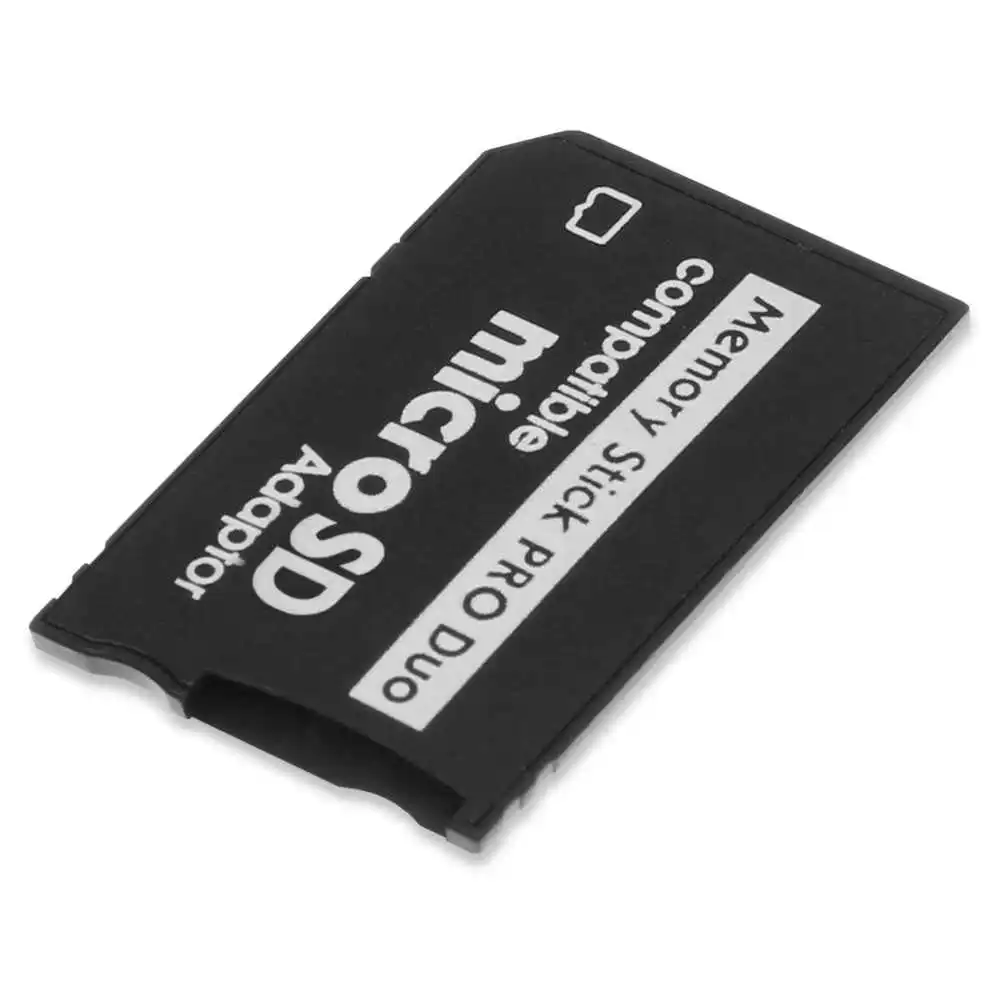 Переходник с одного слота Micro SD/TF до 64 Гб на MS Memory Stick Pro Duo черный конвертер для