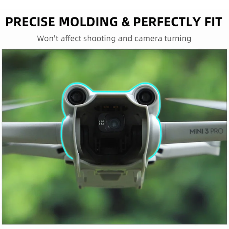 Бленда объектива для DJI Mini 3 Pro Аксессуары дрона Антибликовая линза
