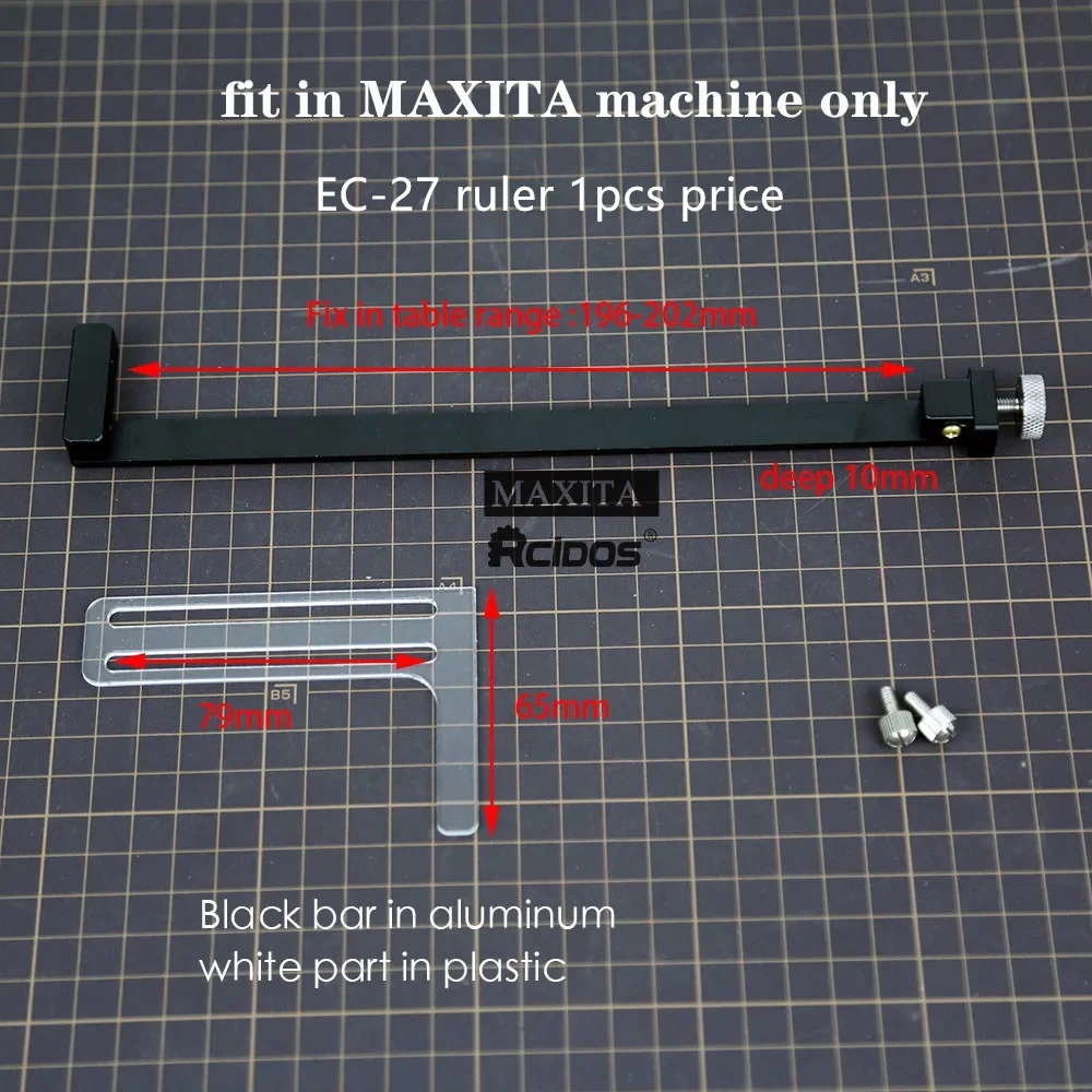 

MAXITA EC17MINI штамповочная настольная линейка, приспособление, подходит только для лазерной штамповки, 1 шт. цена