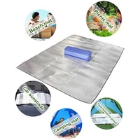 aluminum film camping mat sleep pad universal foldable bed cushion mattress travel hiking sleeping mat fishing camping equipment