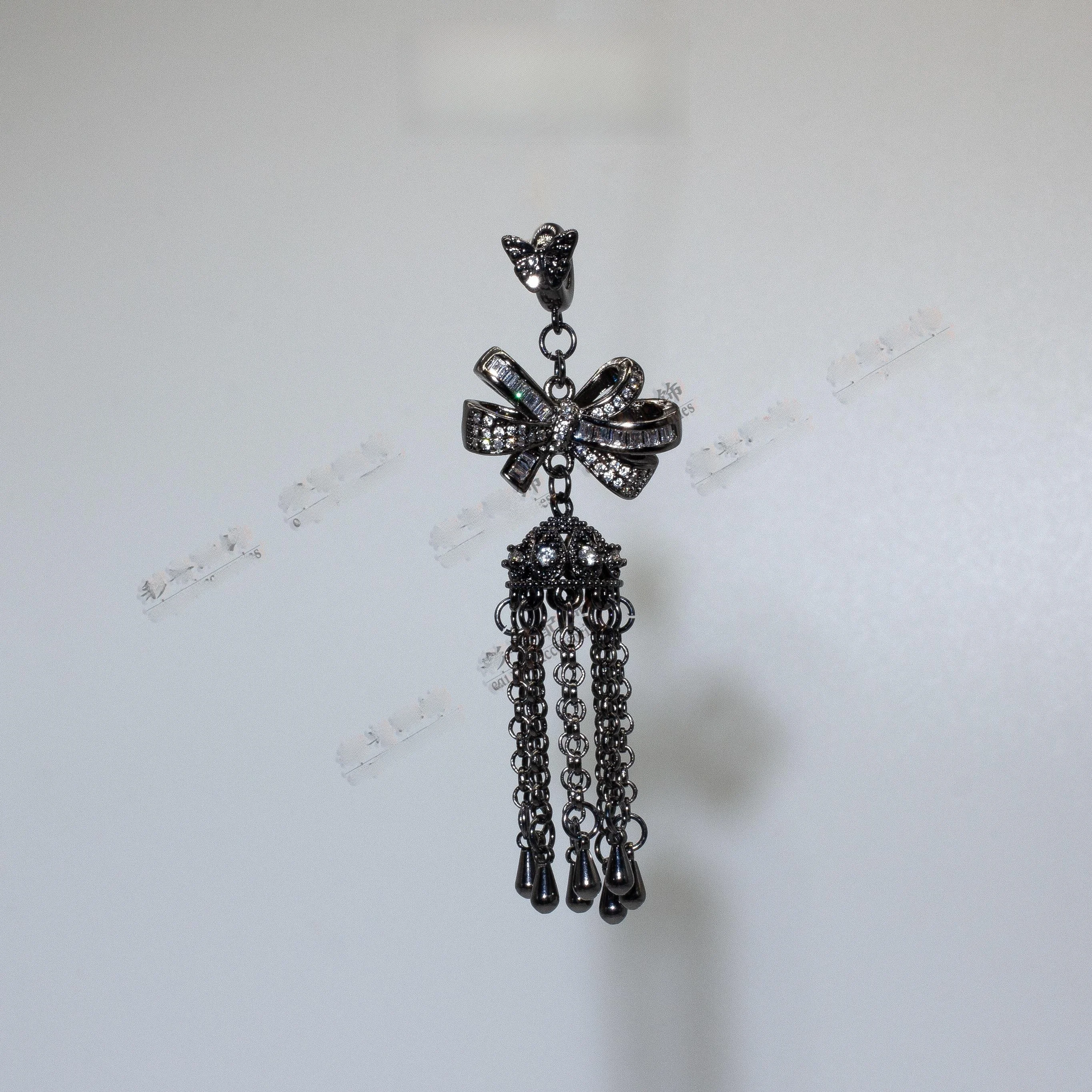 Высокое сохранение цвета медь белое золото пистолет черный бант волшебная