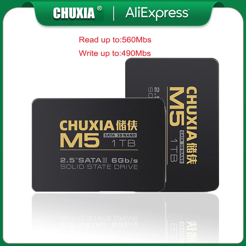 

Жесткий диск SSD CHUXIA, SATA3, 64 ГБ, 128 ГБ, 256 ГБ, 512 ГБ, 1 ТБ, 2 ТБ HDD 2,5, жесткий диск, Твердотельный диск для ноутбука, настольного компьютера