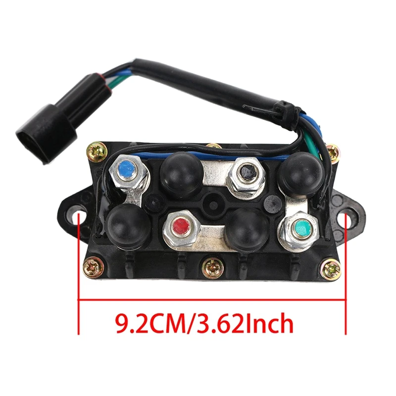 Реле в сборе детали для Yamaha подвесной силовой триммер реле наклона двигателя (2-х