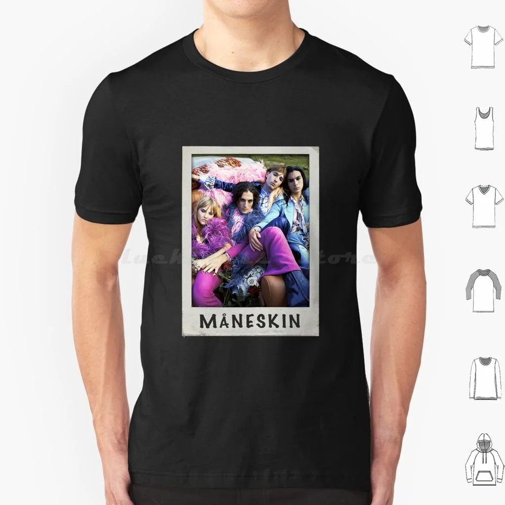 Maneskin M? Футболка Neskin 2 для мужчин женщин детей 6Xl Италия Чемпионат чемпионата