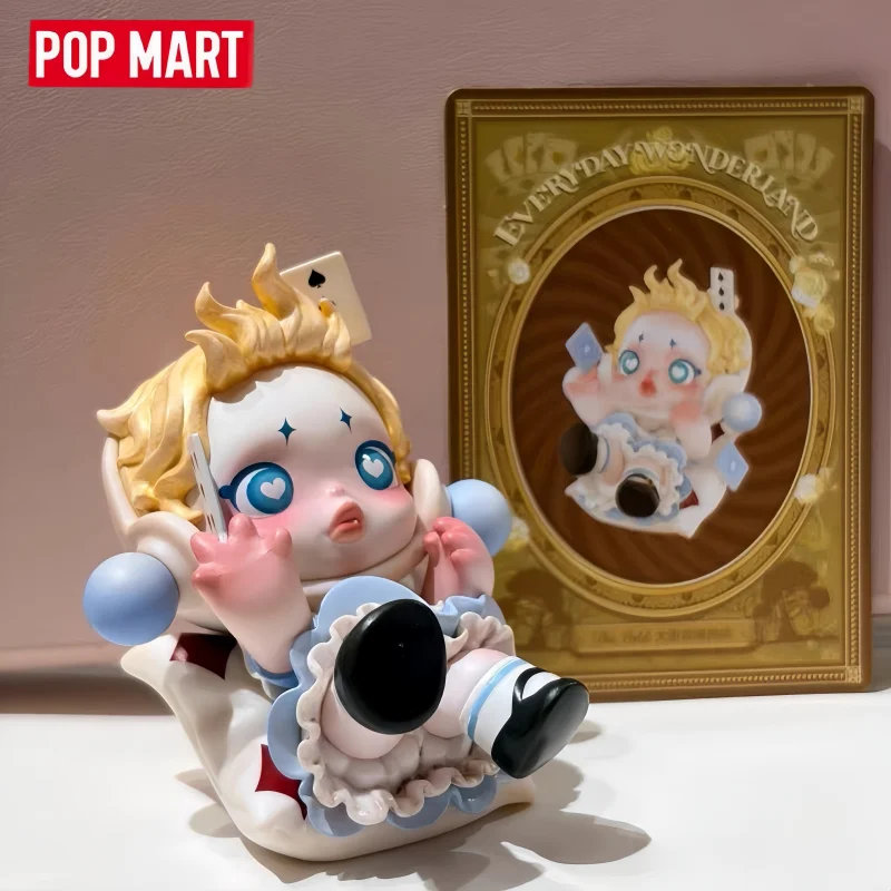 Фото Новинка! Коллекционная фигурка POP MART SKULLPANDA из серии Ordinary Wonderland в закрытой упаковке, настольное украшение, подарок для девочки на день рождения №3