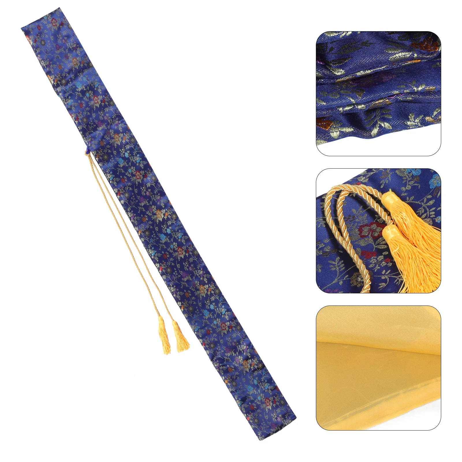 

Silk Japanese Katana Carrying Case Chinese Pouch Taichi Storage Holder Samurai Canvas Wakizashi Organizer Ninja Kung Fu Sleeves