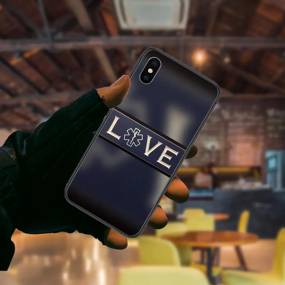 Низкая цена Emt Fireman Fire Медицинская спасательная искусственная кожа для Redmi Note 5 K20