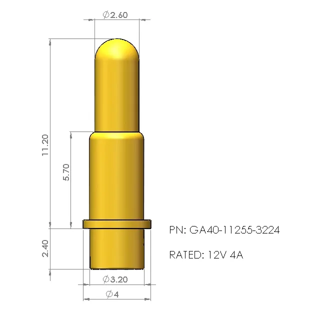 

2/5/20 шт. сильноточный пружинный разъем Pogo Pin 4A 5A 10A 15A 25A Мощность тяжелой батареи POGOPIN Разъем для зарядки