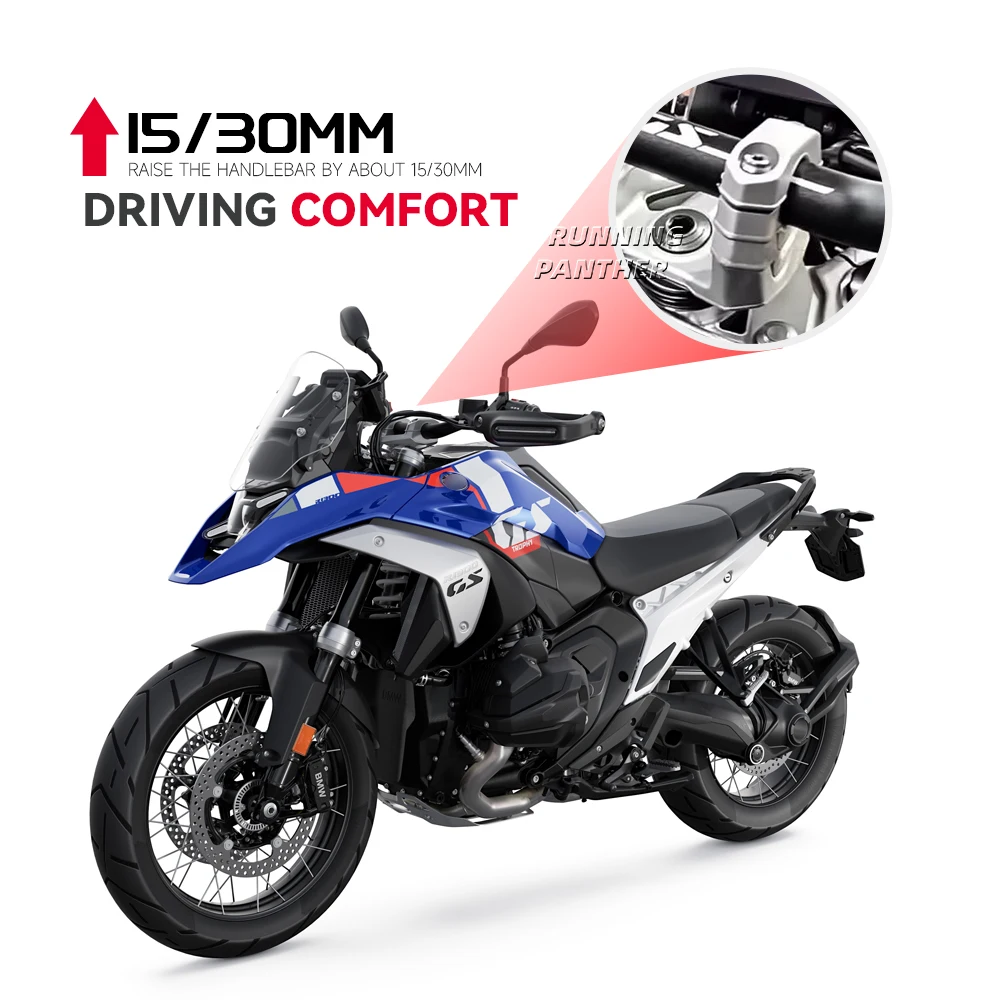 Аксессуары для руля BMW R 1300 GS R1300GS GS1300 подъемник Руля Мотоцикла зажим удлинитель