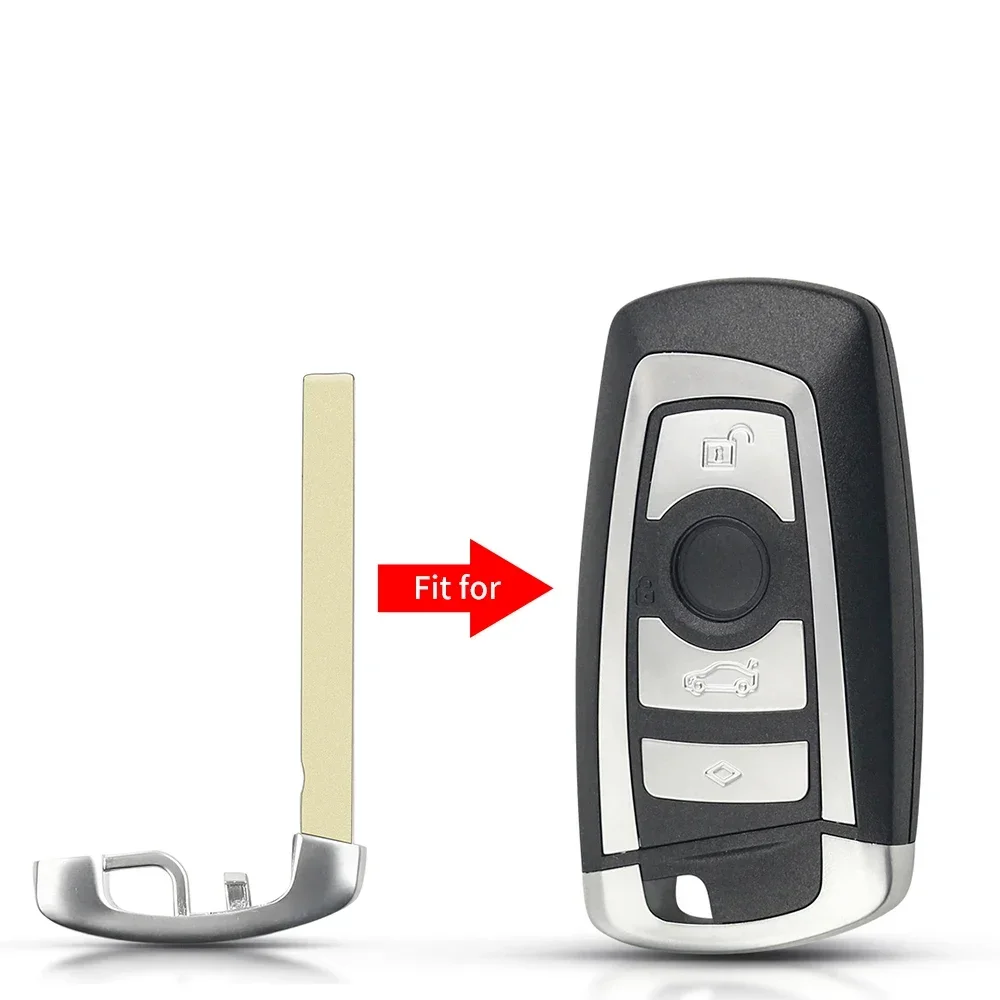 

KEYYOU для BMW CAS4 F 3 5 7 серии E90 E92 E93 X5 F10 F20 F30 F40 новый 5 7 серия необработанный пустой ключ лезвие ключ Аварийный ключ