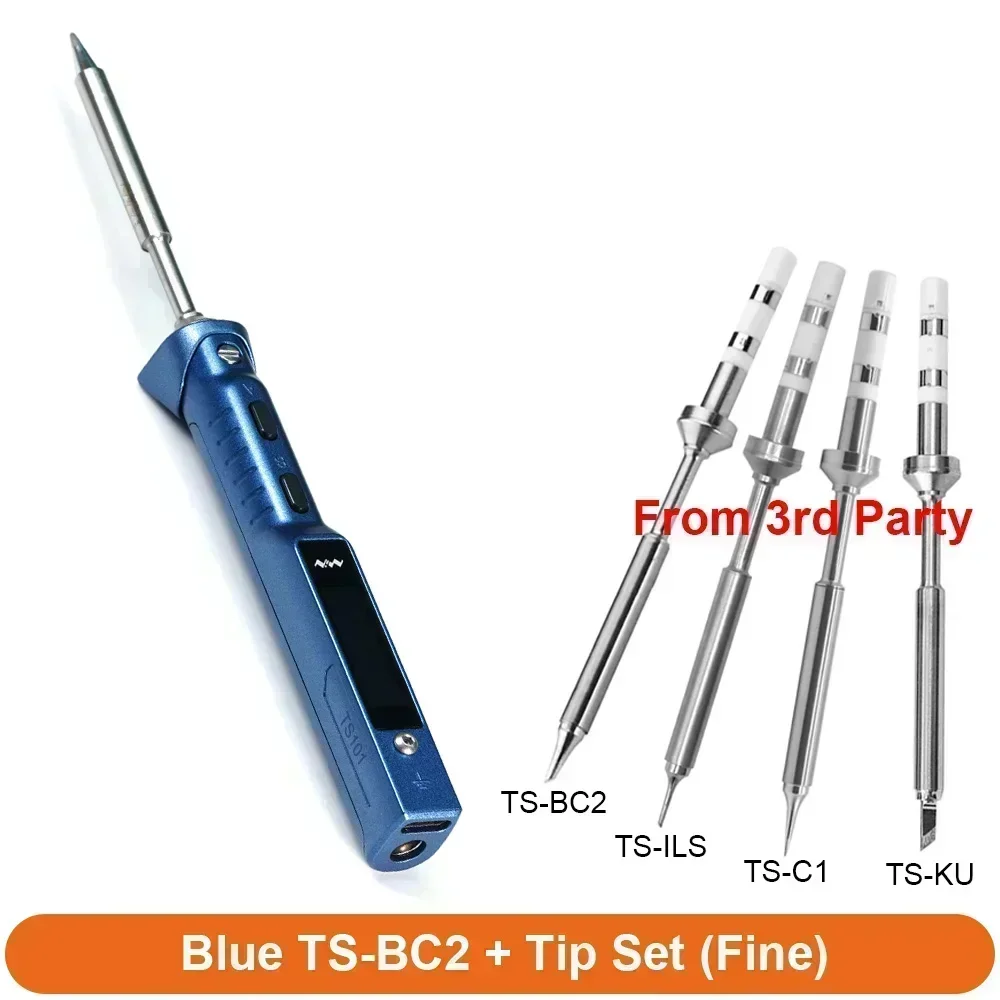 TS101 Синий умный паяльник 90 Вт