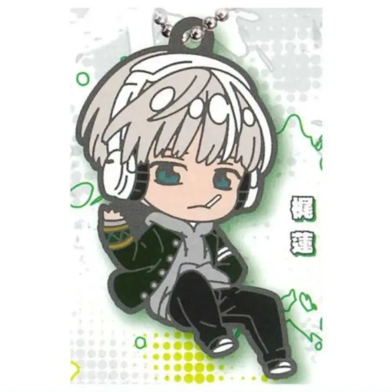 Япония T-arts Gashapon Капсульная игрушка Domeka Defend Колокольчики с мягкой резинкой