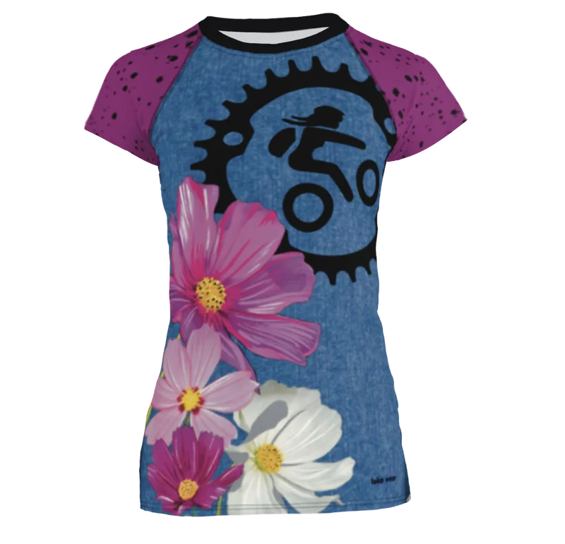 

cycling shirts 2022 Short sleeve jersey women's bicycle clothing MTB downhill jersey bike t shirt motocross sportswer