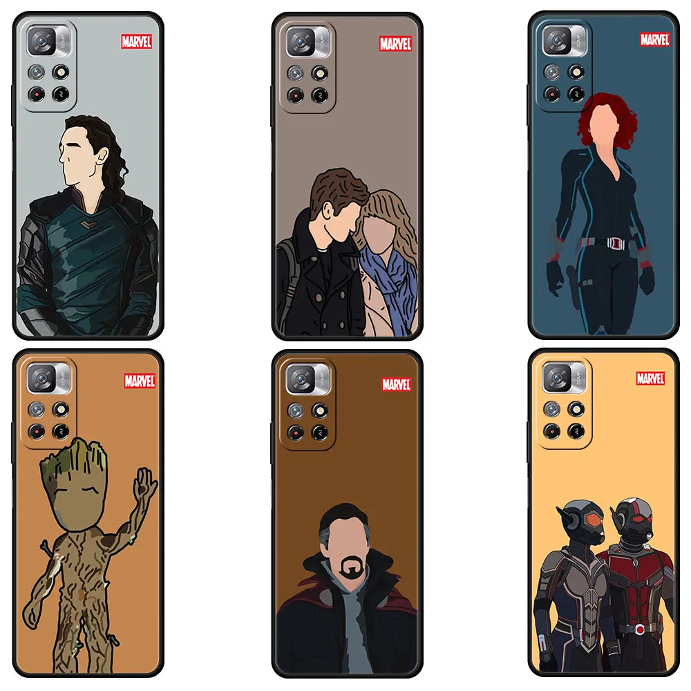 

Loki Comic Case for Xiaomi redmi note 10 11 pro 10pro 9pro 8pro 7 11t 9t 8t 9s Cover Marvel Coque Redmi 9 9a 9c 8 k40 Funda