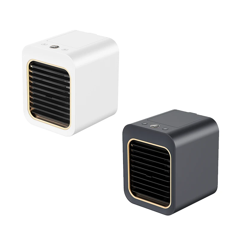 

USB Desk Mini Fan Air Conditioner Cooler Desktop Air Cooling Fan Humidifier Purifier for Office Bedroom