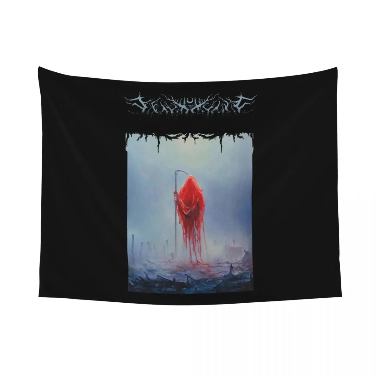 Музыкальный гобелен Lorna Shore Deathcore полиэстер настенная подвесная американская