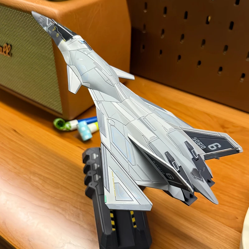 Фото 1:72 Nantianmen Plan Baidi B-Type Aerospace Fighter, модель самолета из сплава, имитация военного истребителя, коллекция высокого класса, подарок №4