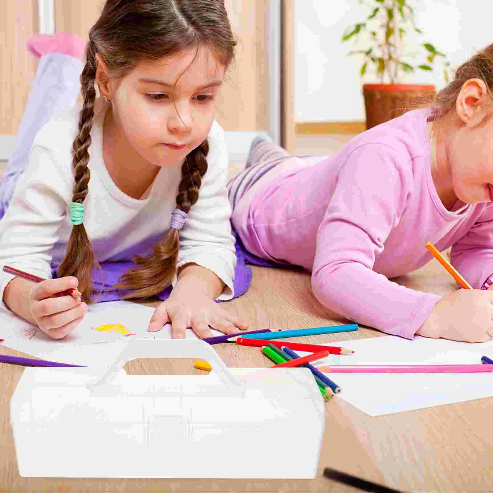 Прозрачный чехол для кистей рисования карандаш ручной органайзер инструментов