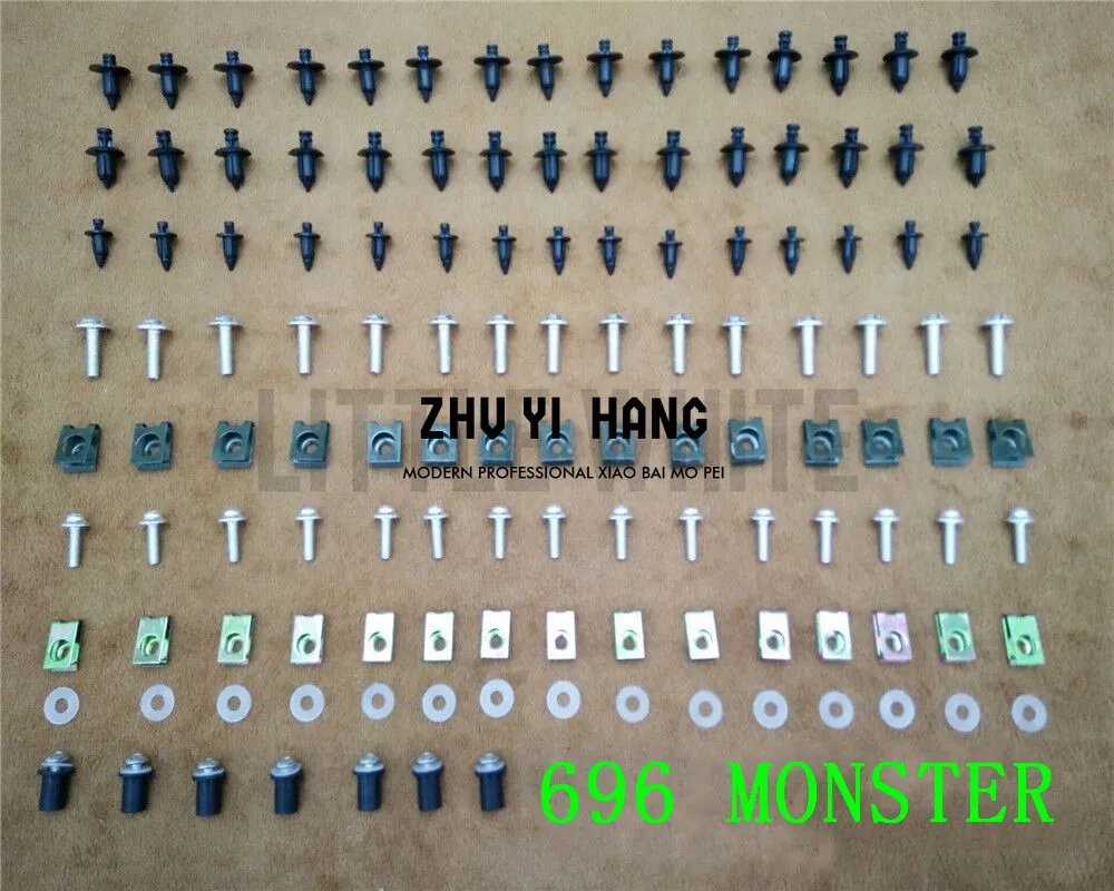 

Комплект обтекателей болты для кузова винты для DUCATI 696 MONSTER 2009-2014