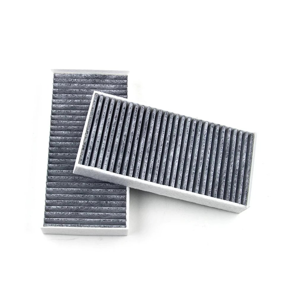 

2Pcs Car Cabin Air Filter 64119321875 for 2' F45 F46 Active Tourer 218D 218I X1 F48 I3 Air Conditioning Inlet Filter