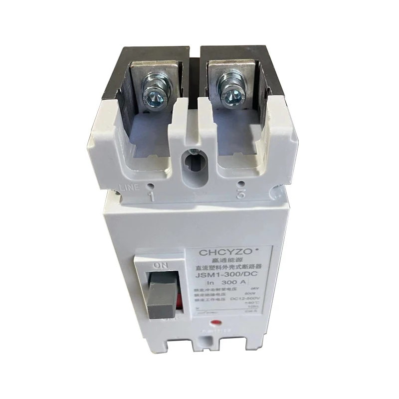 1P 2P 12V 24V DC Breaker 36V 48V 96V 120V DC MCCB Circuit Breaker 200A 300A Solar Cells Breaker DC MCCB for PV System Isolator