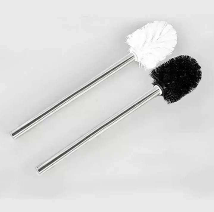 

Stainless Steel Bathroom Toilet Brush Wc Kitchen Cleaning Brush Silver Wc Toilet Brush Scrubber Bathroom Cleaning Supplies