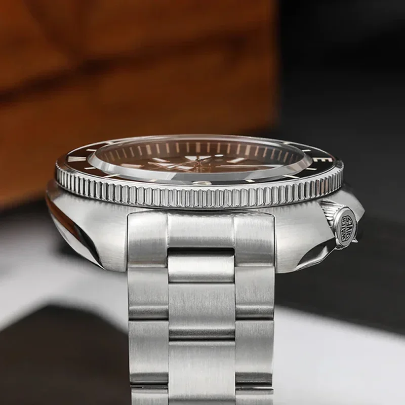 Watchdives Land Tortoisen WD6105 Часы для дайвинга NH35 Автоматические часы AR с сапфировым