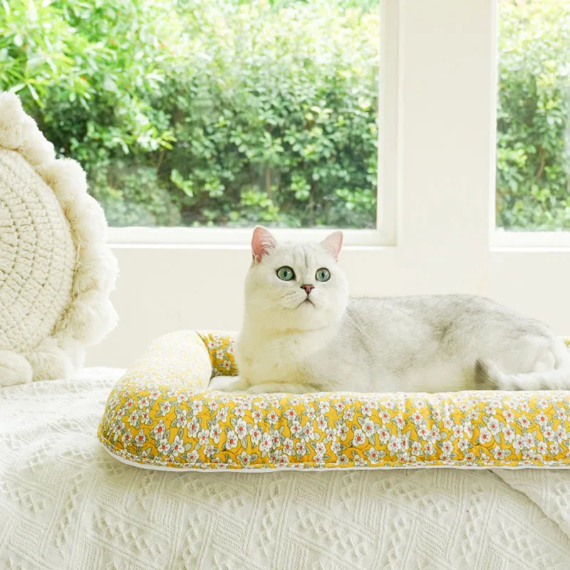 

Cat Mat Sleeping With Summer Pet Ice Pad Cooler Cat Sleeping Mat Cat Litter Dog Cooler Cat Supplies