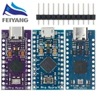 Модуль платы PRO MICROMINI USB, 5 в 16 МГц для контроллера ArduinoLeonardo ATMEGA32U4-AUMU Pro-Micro, замена Pro Mini
