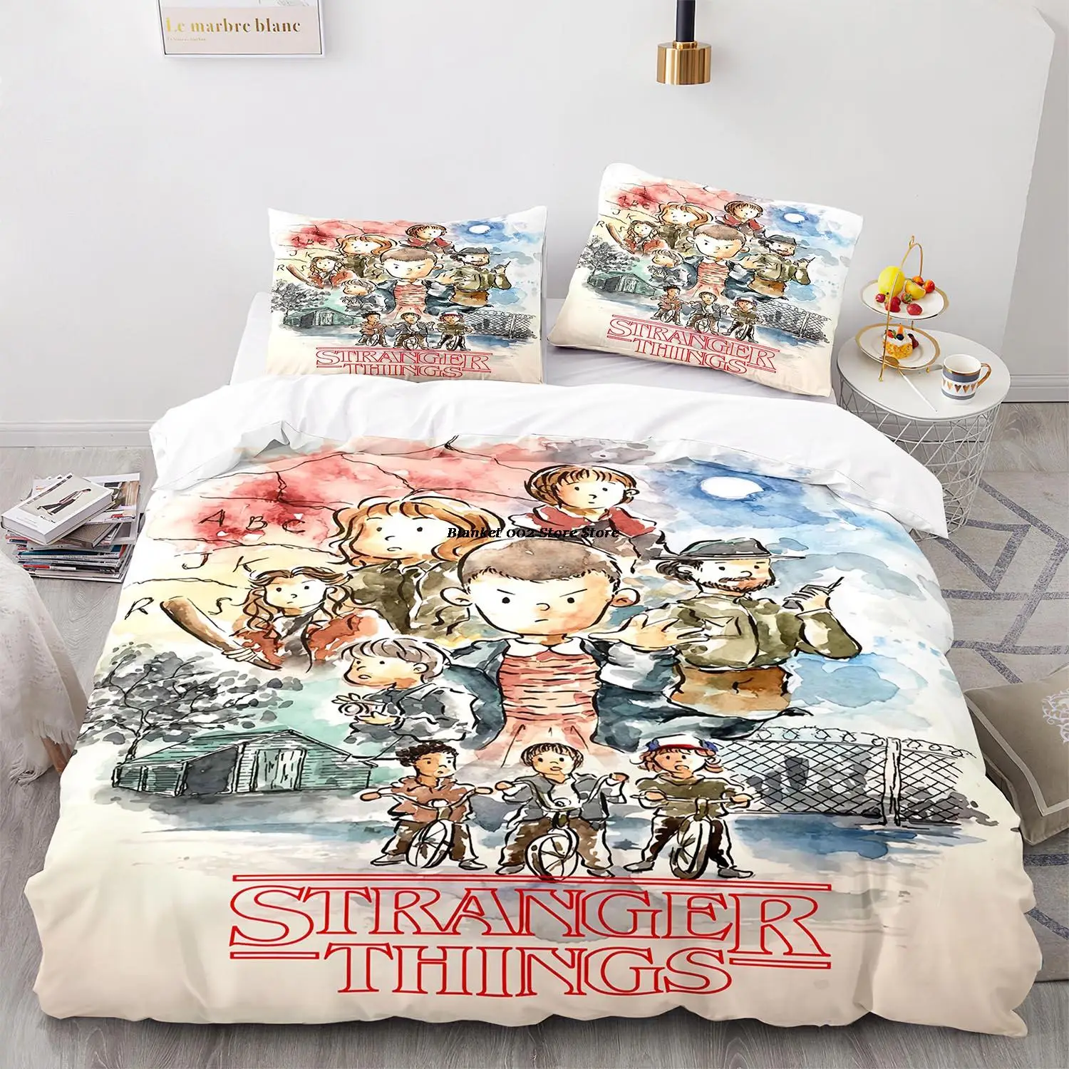 «New Stranger Things Bedding Set Single Twin Full Queen King Size