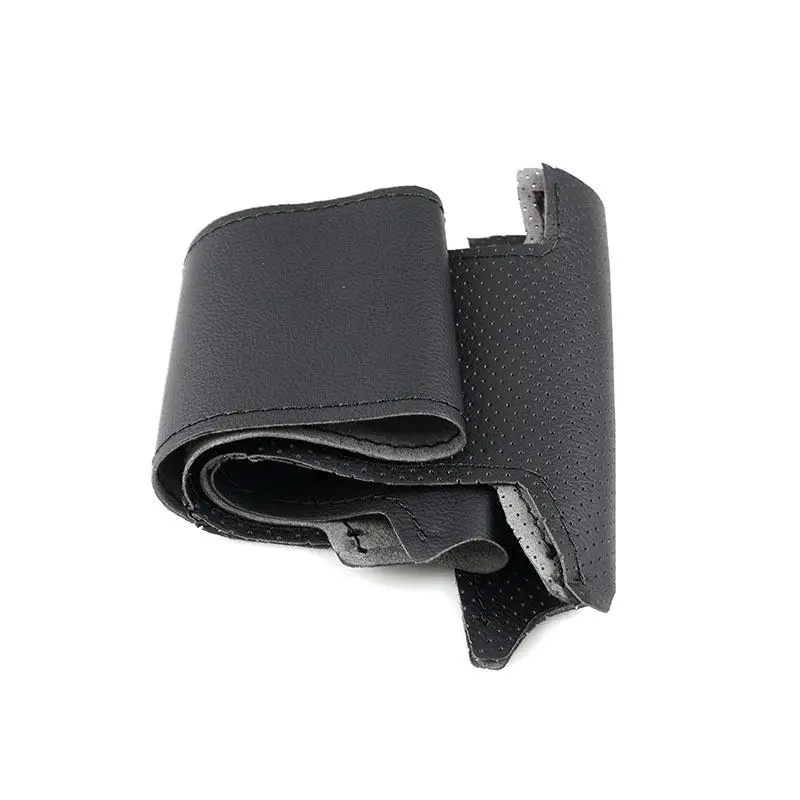 

Для BMW Mini R56 R57 Hatchback Clubvan Convertible Coupe 3-спицевые косы для рук Автомобильные аксессуары Кожаный чехол на руль