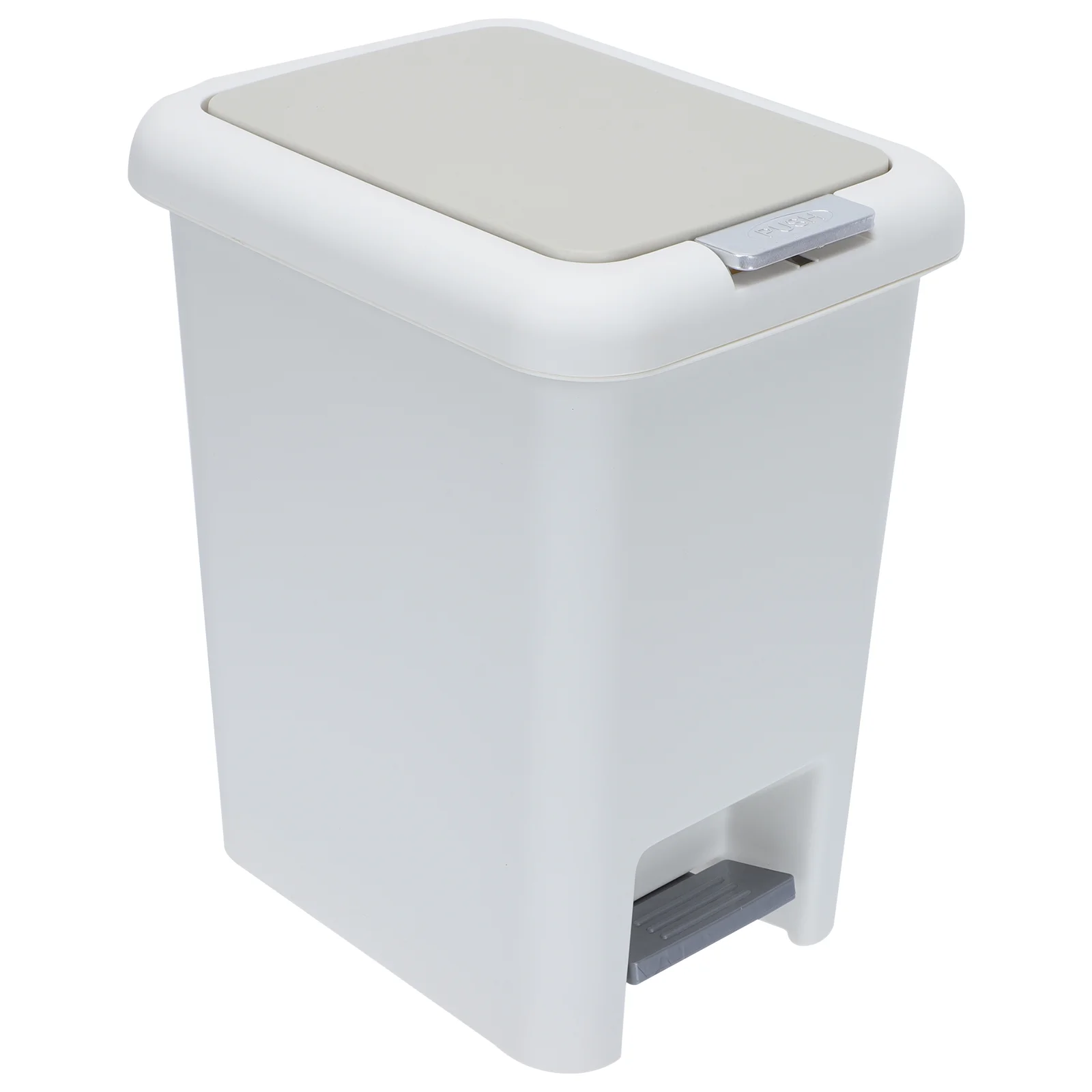 

1Pc Trash Container Pedal Rubbish Bucket Home Supply for Kitchen Bathroom Living Room Bedroom
