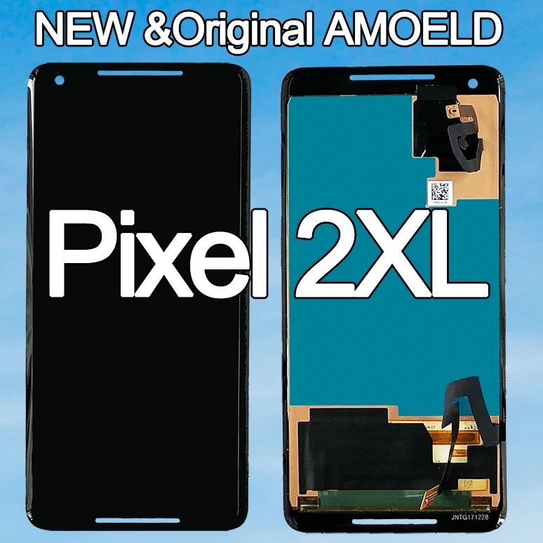 100% Original Amoled For Google Pixel 2 XL LCD Display Touch Screen for Google Pixel2 2XL Digitizer Assembly Replacement Parts