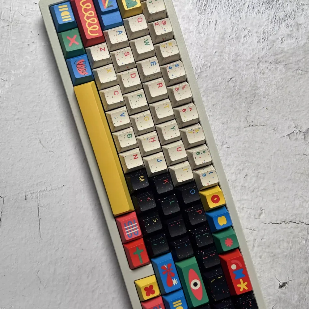 Набор клавишных колпачков на тему GMK Motifl 145 клавиш PBT изготовленная заказ крышка