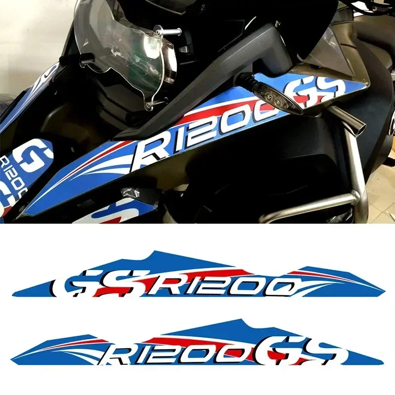 Фото Для BMW R1200gs R1200 1200 ADV GS GSA мотоциклетные поручни, защита рук, наклейки на руль, наклейки №2
