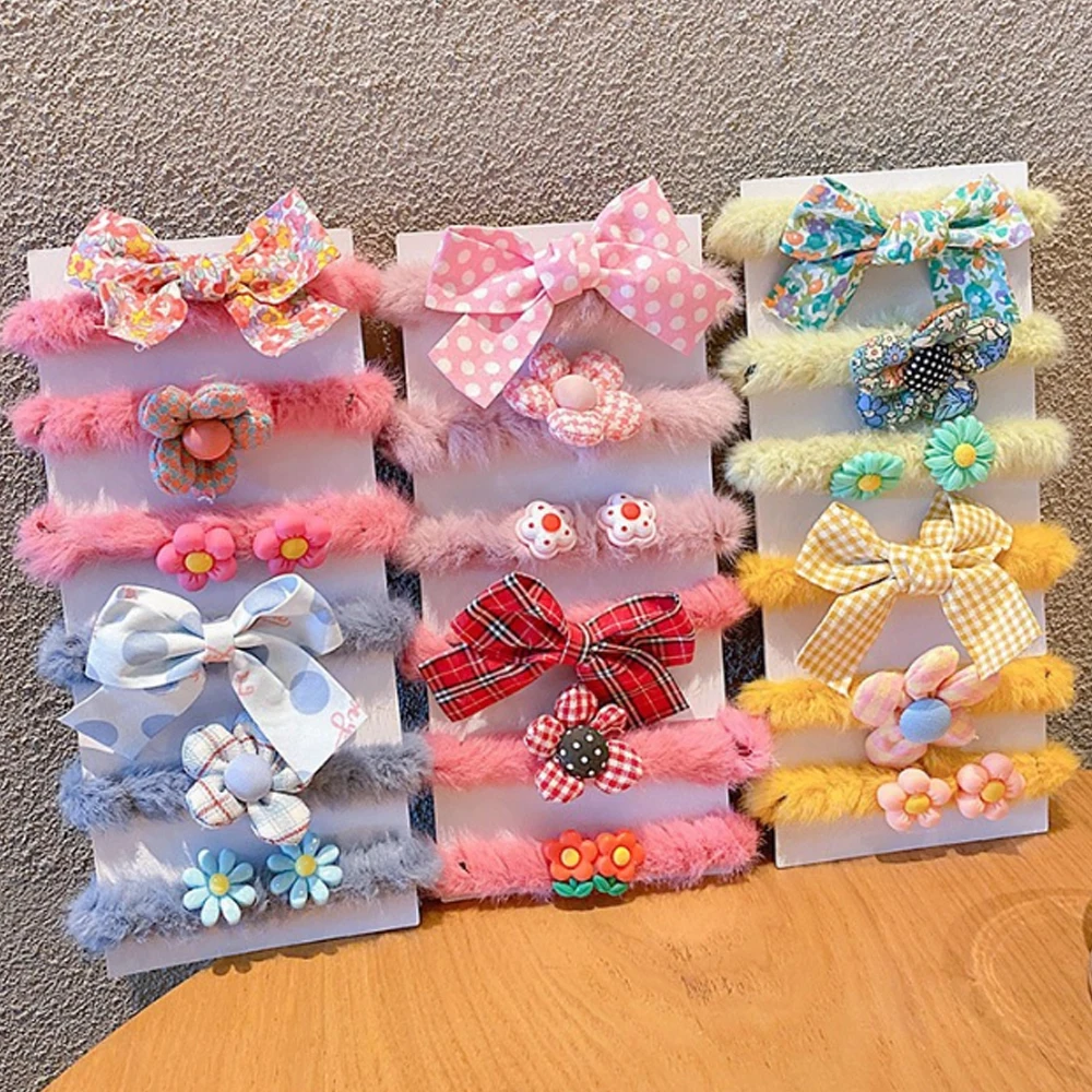 

Резинки для волос с бантом для девочек, 3 шт.