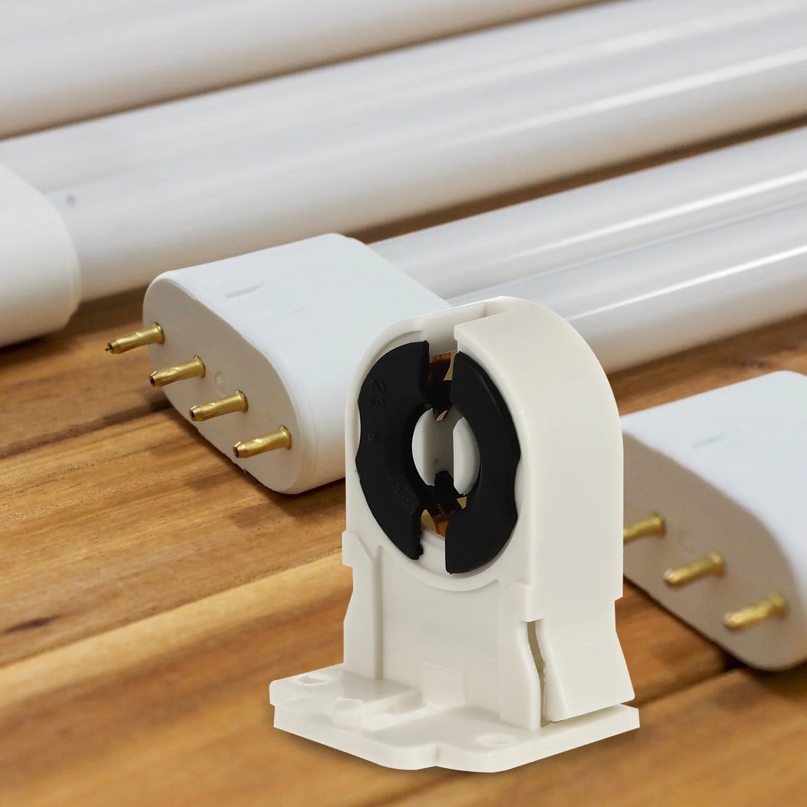 20 шт. держатель лампы ножки люминесцентные аксессуары лампочки головка бытовой