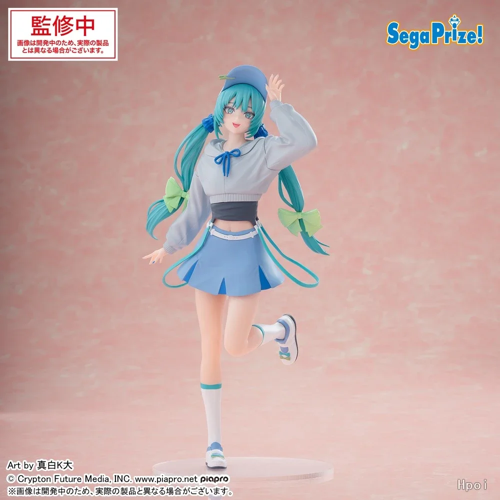 Фото Оригинальная фигурка SEGA Luminasta Hatsune Miku Snow Miku из концептуальной серии 