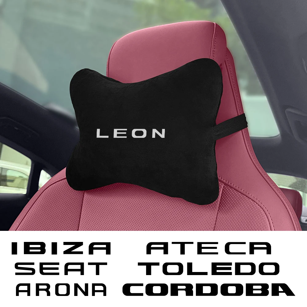 Автомобильные подушки на подголовник для шеи Seat Leon Ibiza Ateca Arona Cordoba Toledo Altea Alhambra Arosa