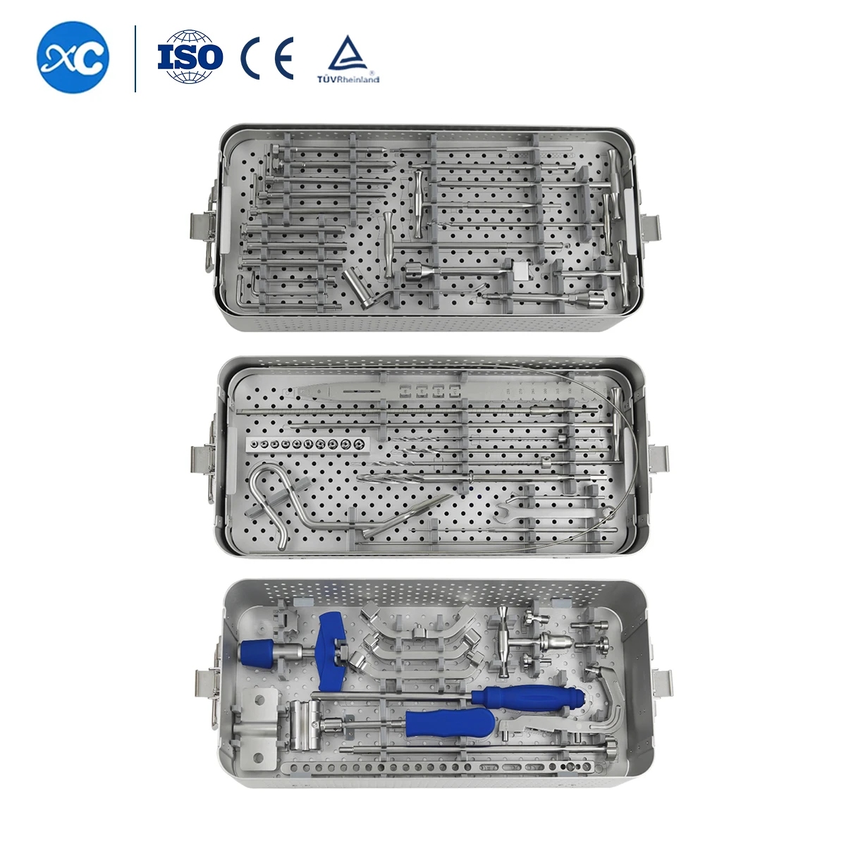 

CE& ISO Certified Orthopedic Surgical Tibial Fracture Titanium - Tibia Expert Intramedullary Nail Instrument Set