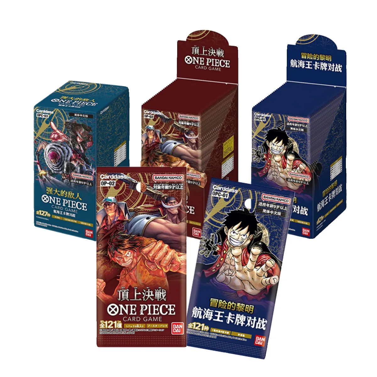 Фото Коллекционные карты BANDAI One Piece Card Game OPC010203 OP050711, бустер-паки, дизайнерские игрушки, аниме-атрибутика для мальчиков №4